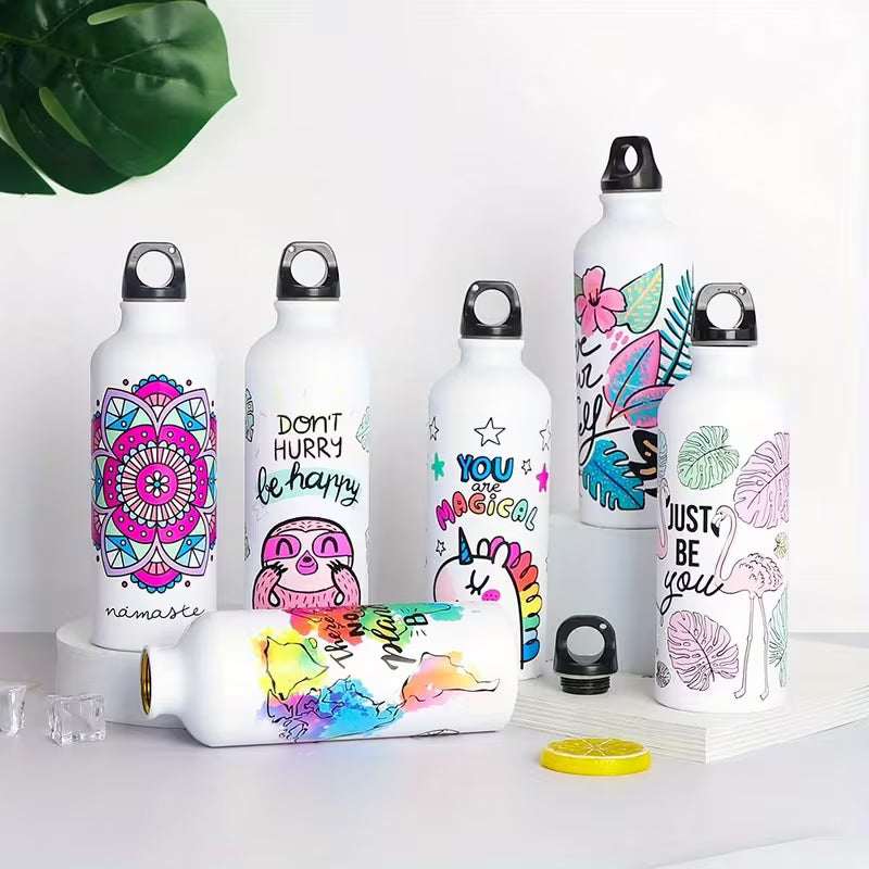 Bouteille personnalisée en aluminium 600 ml – Sublimation premium