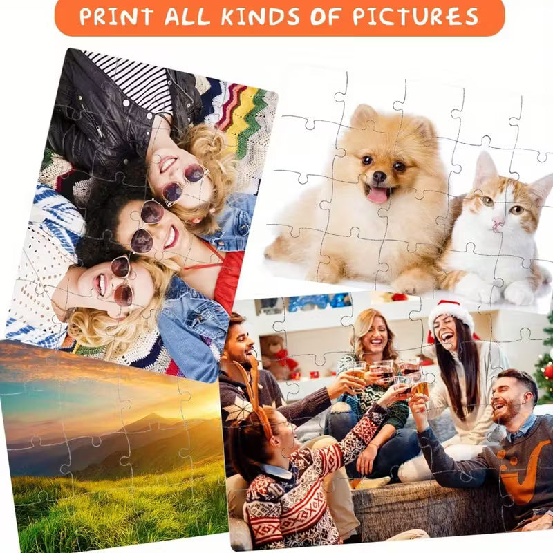 PUZZLE photos PERSONNALISÉ
